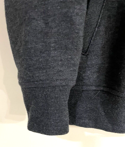 Hasting & Smith Snap-Front Cardigan Size XL Long-Sleeve EUC Pockets Fleecy Gray - Picture 3 of 6