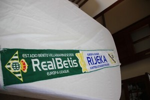 Bufanda Match De La Uefa Europa League Entre Real Betis Y Ferencvaros