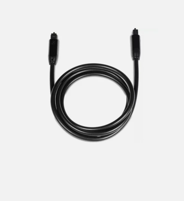 Digital Optical Cable Sandstrom AV Black Series Audio 2 x TOSLINK Adaptors 1M - Image 4 of 4