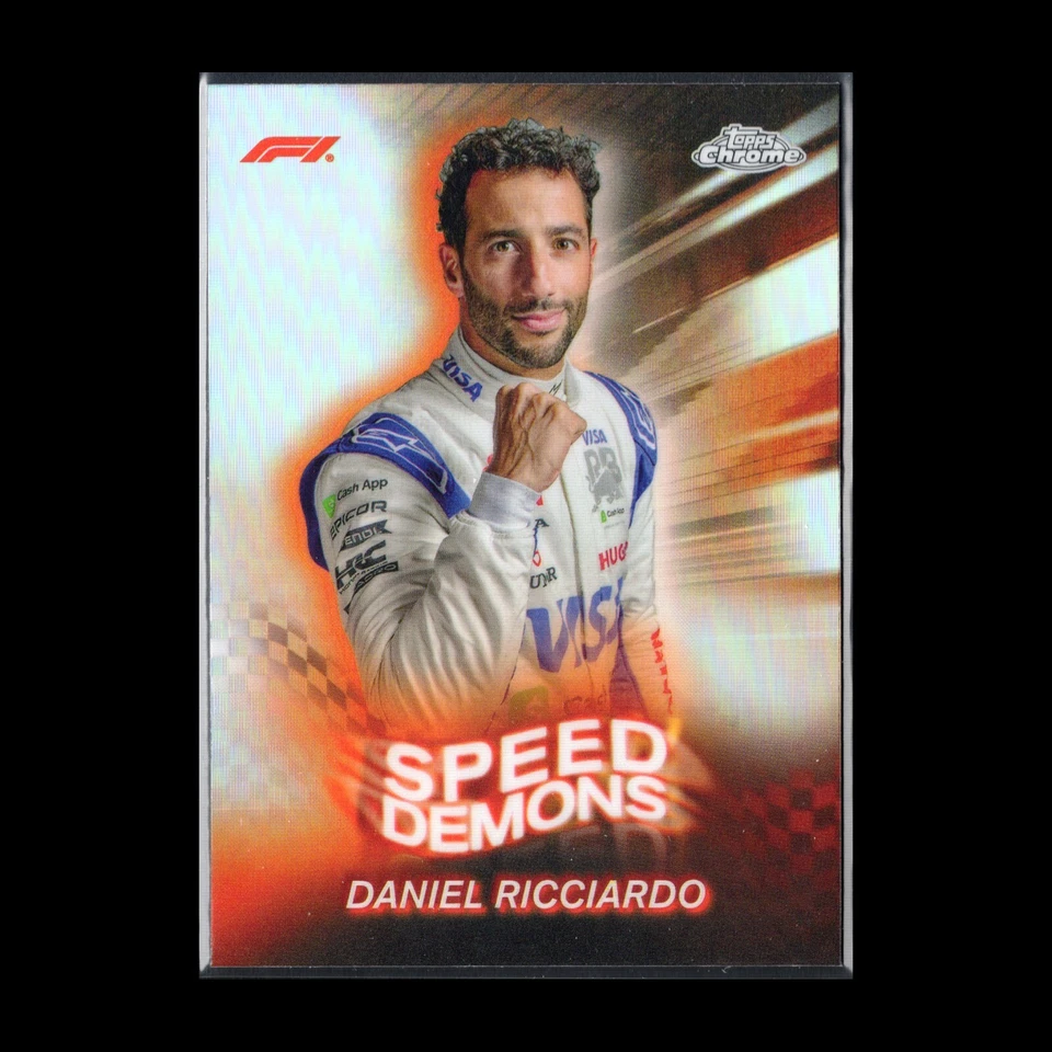 2024 Topps Chrome Formula 1 DANIEL RICCIARDO #SD-18 Speed demons - Image 3 of 4