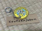 Nintendo Super mario Bros. key chain Holder Yellow Vintage Showa 1986