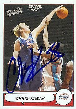 Chris Kaman signierte Basketballkarte (Clippers) 2005 Topps Bazooka #58 - Bild 1 von 1