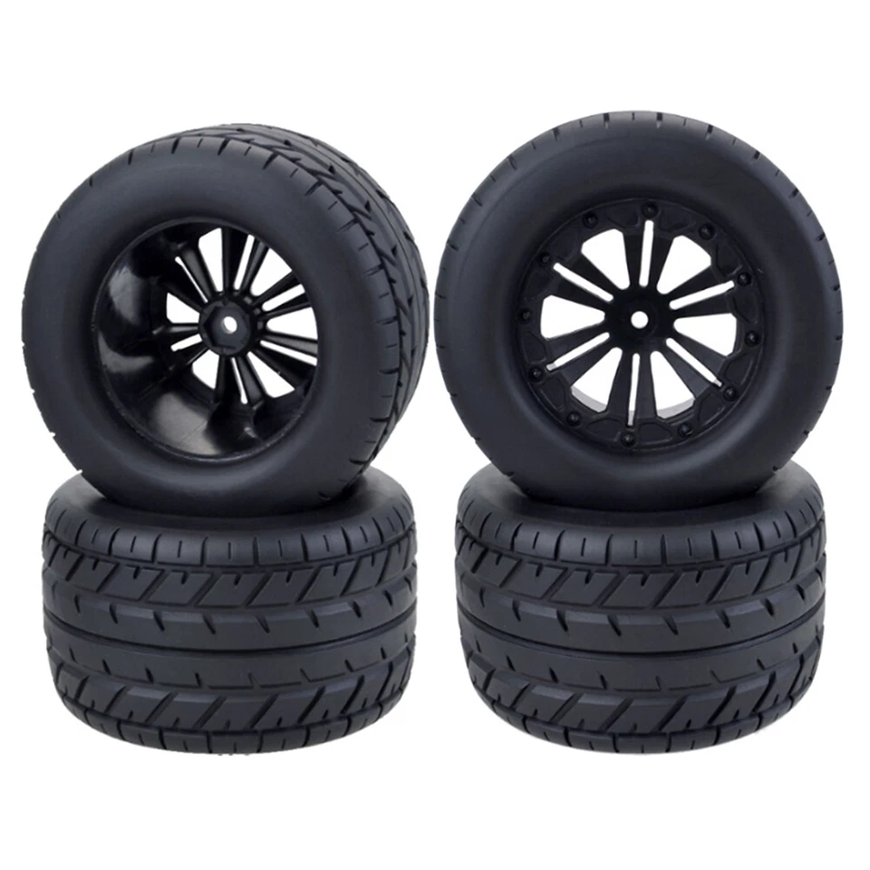 4PCS ZD Racing RC Tires & Wheels for HPI HSP Savage XS Flux 1/10 Off Road Truck - Photo 4/4