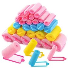36PCS Foam Hair Rollers - Sponge Rollers for Hair Heatless Curlers in Four Sizes