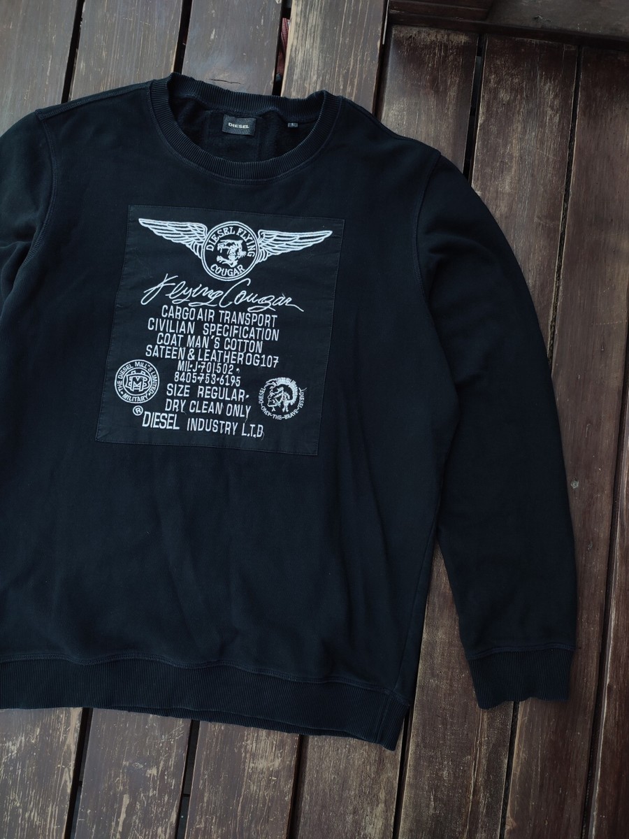 Diesel Vintage Black Sweatshirt | eBay