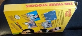 The Three Stooges 1989 NES Nintendo Authentic Working Complete With Box & Manual