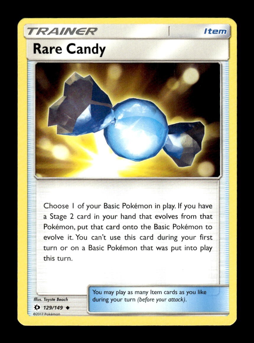 Pokemon Sun & Moon Rare Candy 129/149