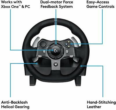 Logitech G920 Xbox Driving Force Racing Wheel & Pedal for Xbox