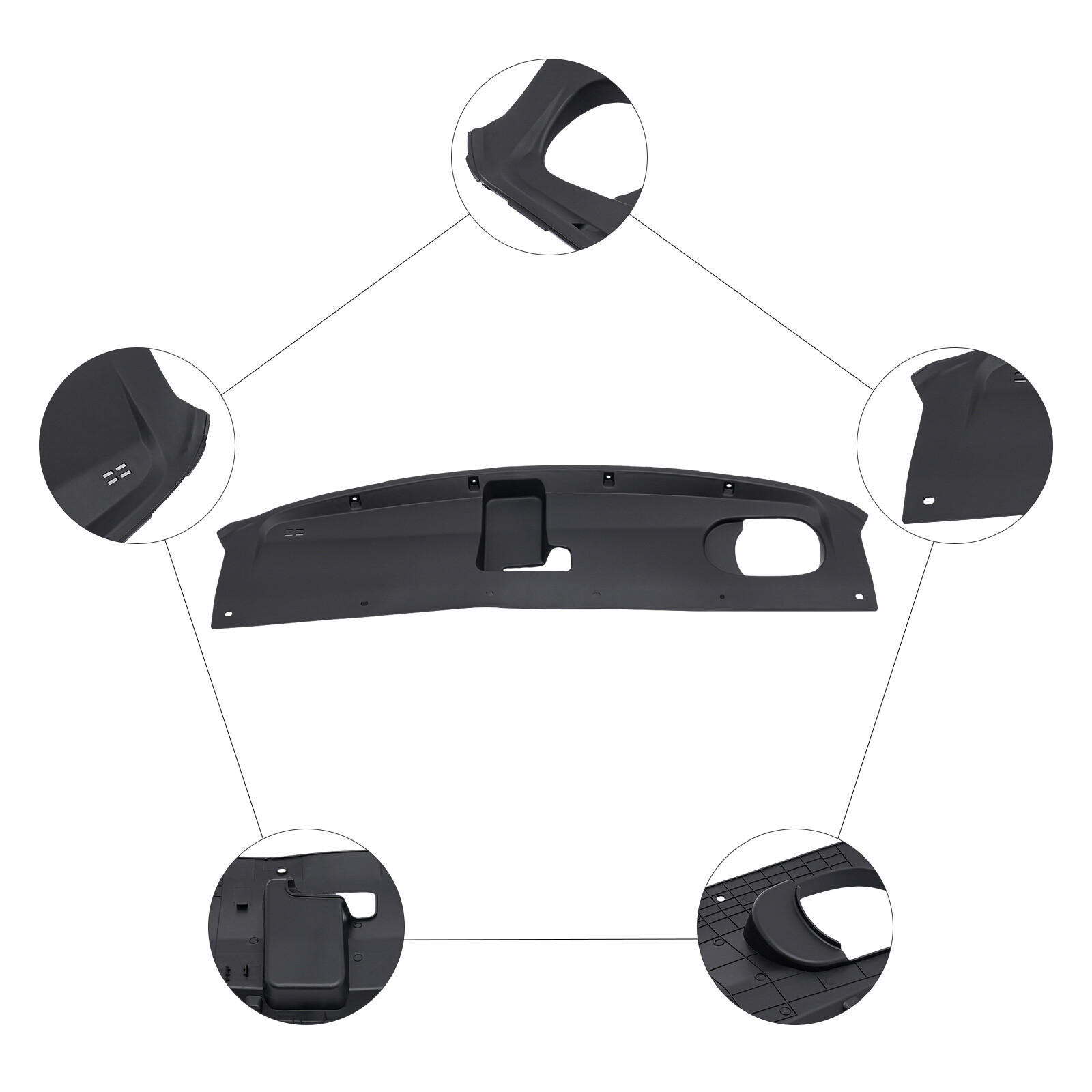 OEM Radiator Grille Upper Cover For Kia Sorento 2016 2017 2018 2019 2020 2021