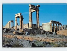 Postcard Acropolis of Lindos Rhodes Greece