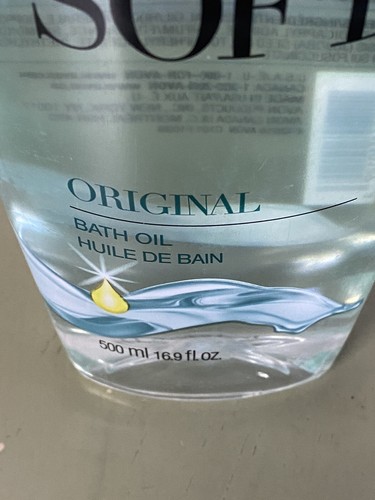 AVON SKIN-SO-SOFT Bath Oil 16.9 Fl Oz Original Scent - Sealed Bottle - Picture 9 of 9