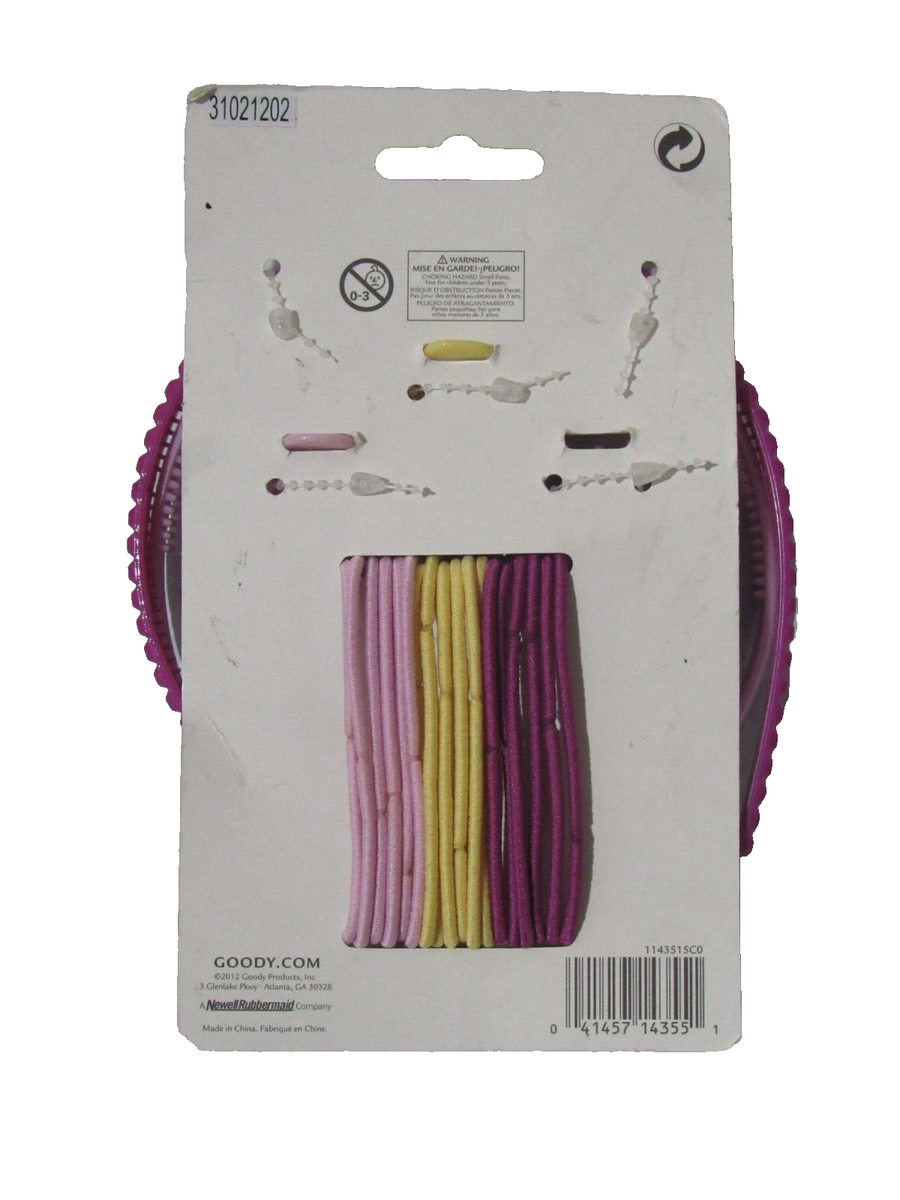 Goody Value Combo 3 Different Items Hair Ties Clips Headbands 23