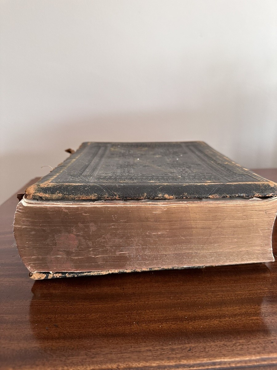 【中古】 The　wearing　bible Super Giant Print Bible in smooth gray sheepskin leather with