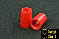 GRAIL GOLF NEW SUPER PREMIUM RED COLOR IRON FERRULES .355 .79" .540OD LOT