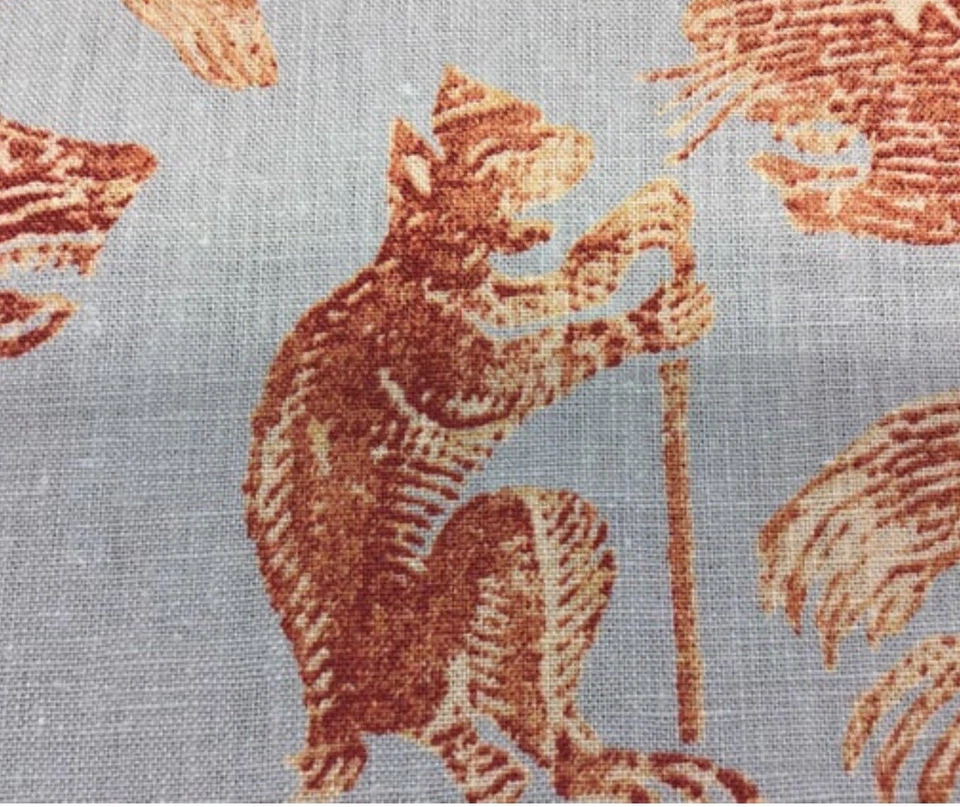 Cowtan & Tout Linen "Fete des Animaux” 10 Yards Lot - Image 3 of 4