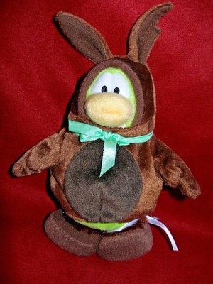 chocolate bunny stuffed animal