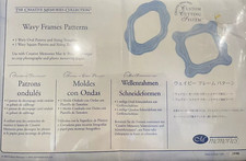 Creative Memories Custom cutting system WAVY OVAL  SQUARE patterns  templates