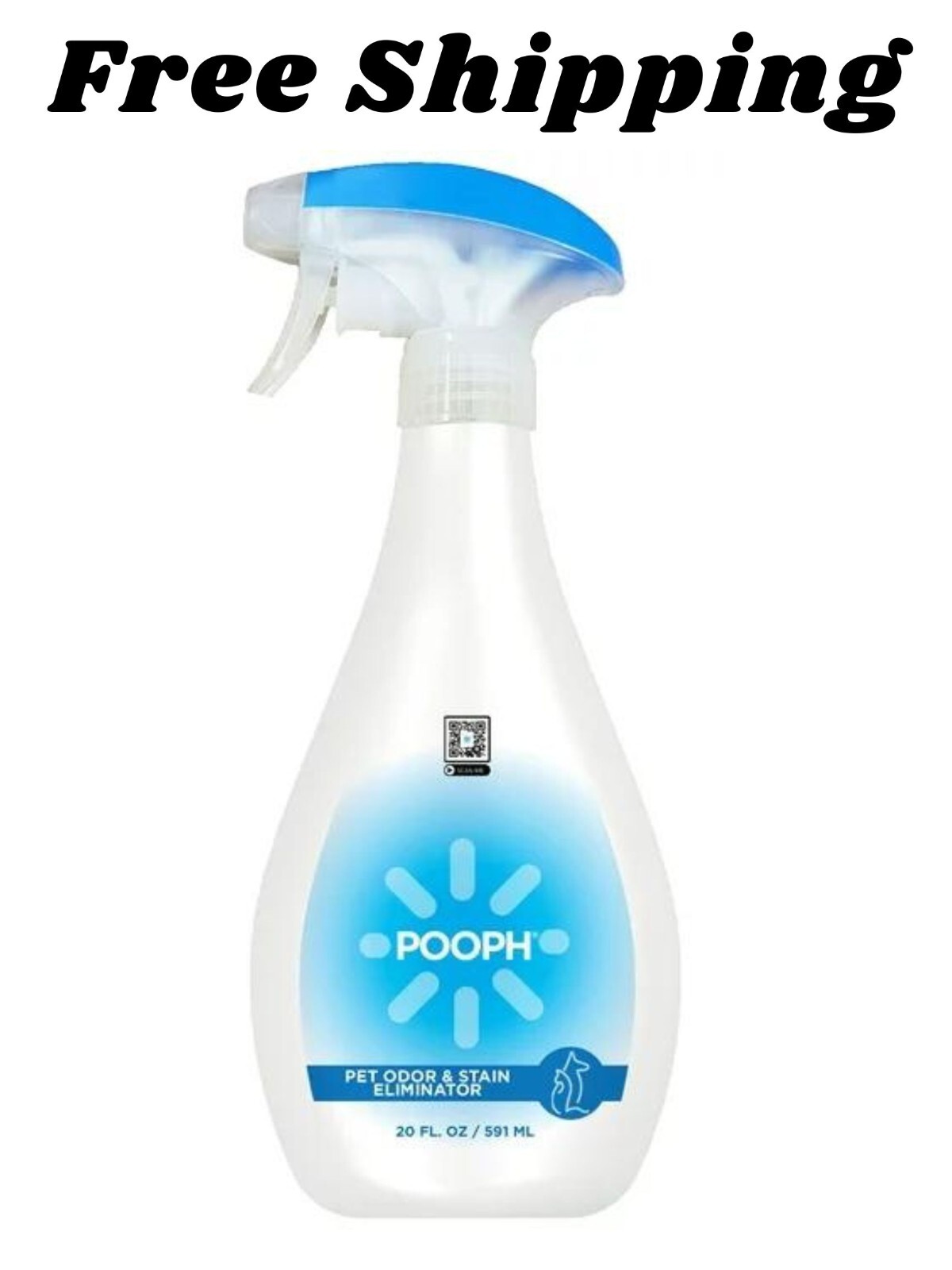 POOPH Pet Odor & Stain Eliminator Spray 20oz