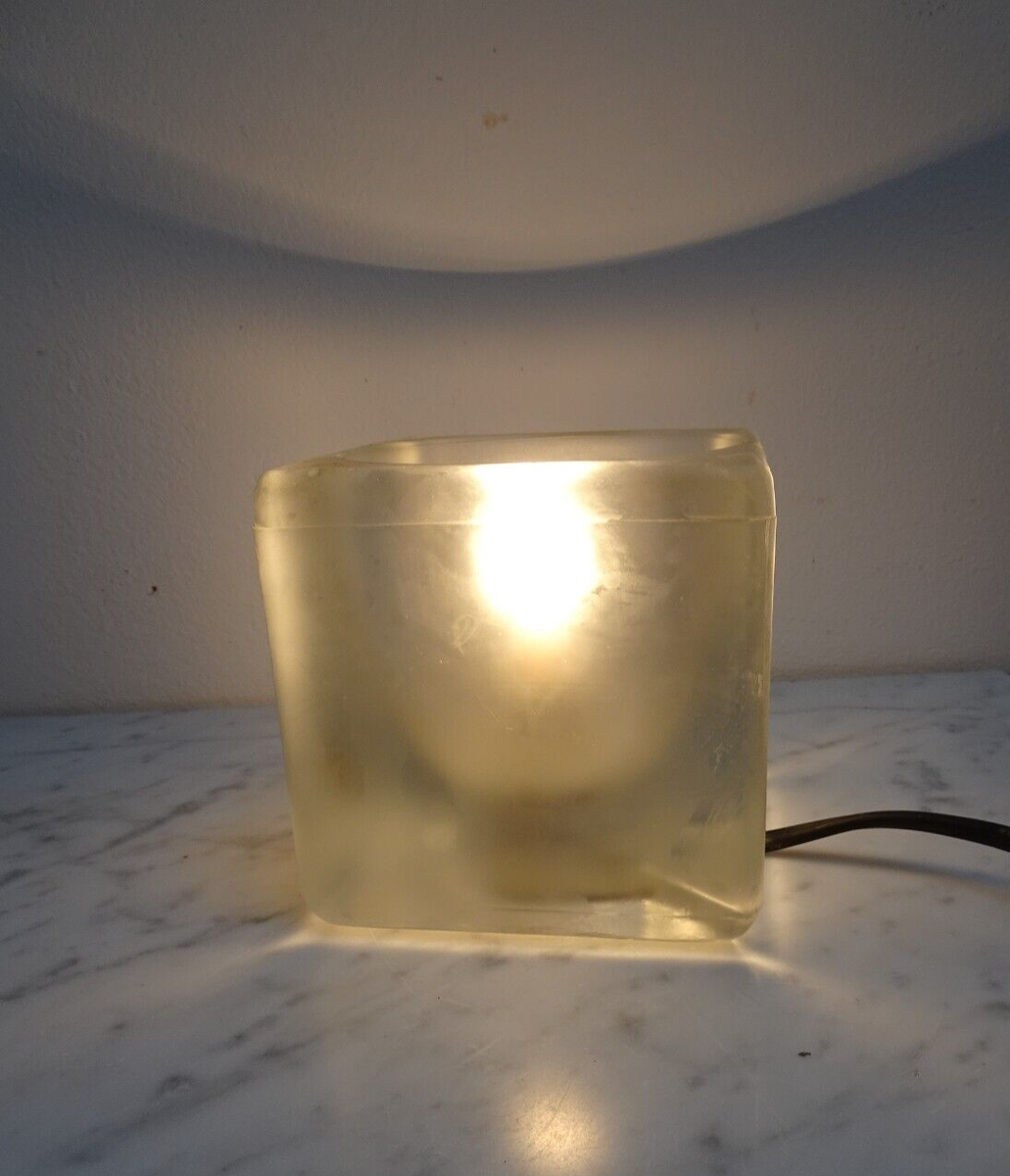 PEILL & PUTZLER ICE CUBE 4 Lampes de table à poser T14 vintage Années