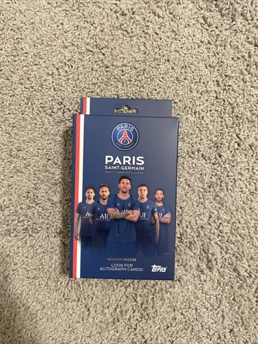 2021-22 Topps PSG Paris Saint Germain Team Set Possible Mbappe/Messi Autographs