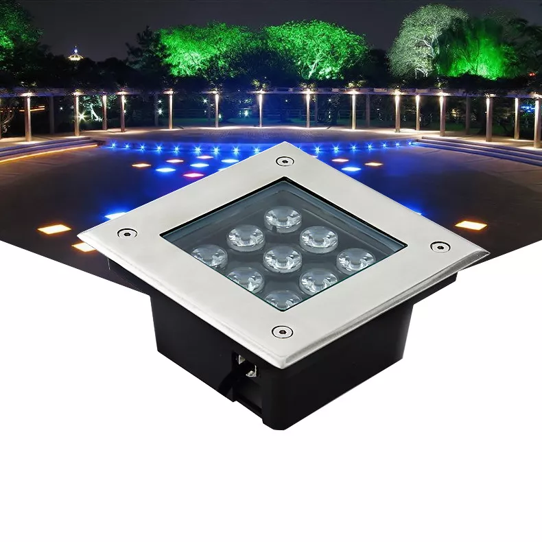 Ground clearance floor lights