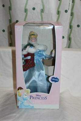 NEW VINTAGE 1990's Telco Walt Disney Classic Cinderella Doll 14'' MUSICAL WIND UP