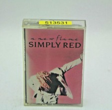 A New Flame by Simply Red Audio Cassette Tape Pre-Owned Good