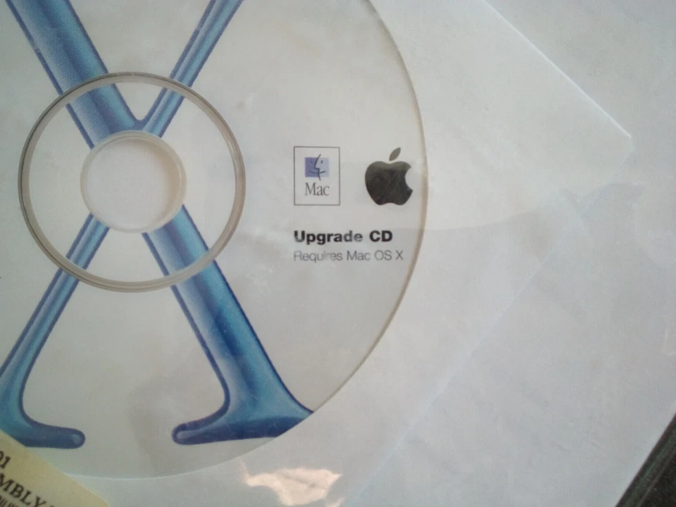 Apple Software Mac OS X Version 10.1 & 9.21 Upgrade CD 600-9658-A (Read below) - Image 3 of 4