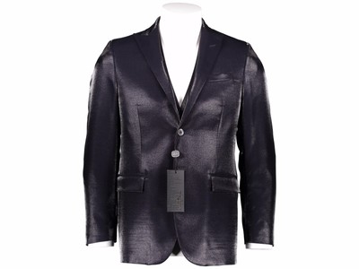 ABITO CERIMONIA UOMO - CORNELIANI COLLECTION - ART.67105 - COL.BLU -TG.48  DROP8 | eBay