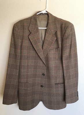 Carieri & Carieri Palermo Sports Coat Made In Italy 42-44 Large