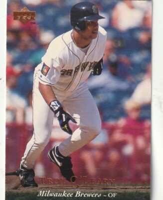 #ad FREE SHIPPING MINT 1995 Upper Deck #51 Troy O#x27;Leary BREWERS $1.08