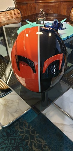Agv helmet Special Edition Helmet Orange Black 3 masks ktm Size M | eBay