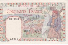Algerien 50 Francs 1942