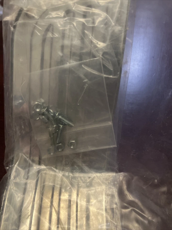 Guardabarros inferior acanalado J&P Cycles nuevo stock antiguo sellado Foto 3 de 4