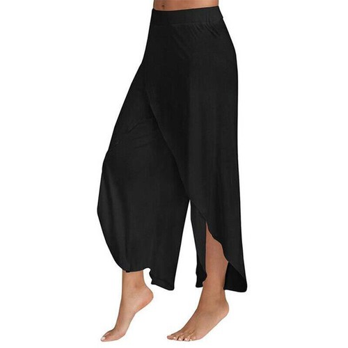 Plus Size Women Loose Casual Linen Baggy Pant Ladies Cotton Harem Pants Trousers - Picture 28 of 35