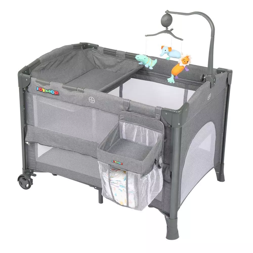 Joymor mini cheap crib