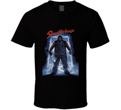Slaughter House Scary Slasher Horror Movie T Shirt