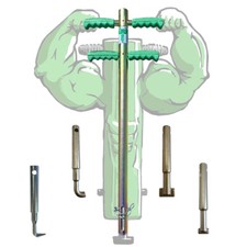 The CoverUp Key Drainage Set; Manhole Lifting Key. Formerly ManUp Key.