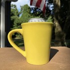 LOT OF 2 Yellow Harvest Gold Retro Color Large 16 Ounce Ceramic Mugs — photo 9