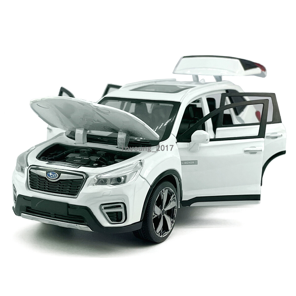 Subaru Forester Model Car 1:30 Diecast Toy Cars Metal Vehicle