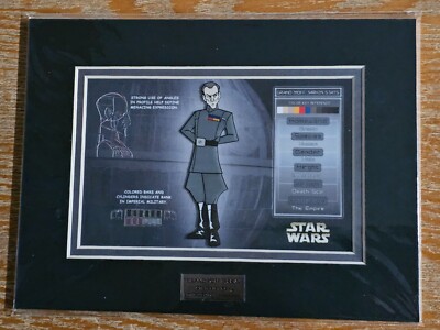 ACME Archives Limited Star Wars Grand Moff Tarkin Character Key Cel 1174/1250