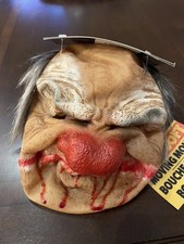 Adult Zagone Studios Hand Made  Smiley Clown  Moving Mouth Mask MB1010