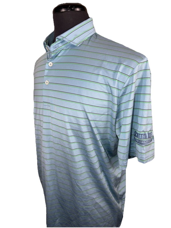 MINT RLX RALPH LAUREN SCOTTISH RITE FOR CHILDREN GOLF POLO SZ M