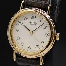With Box Ricoh Qz White Dial Ladies Watch 2000000 Nsk Kr