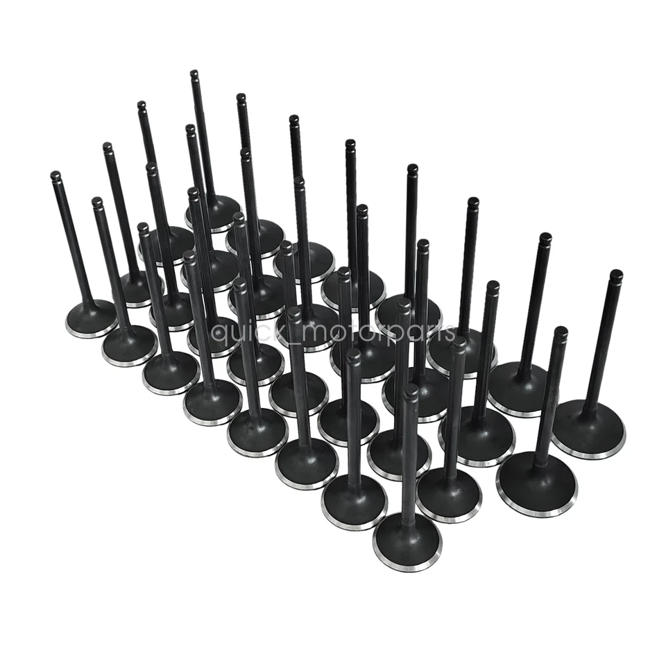 Juego de válvulas de admisión de escape para 97-10 Toyota Tundra Lexus 4.0L-4.7L V8 DOHC 32v Foto 2 de 4