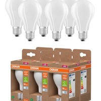 6Er Set Osram E27 Besonders Effiziente Led Lampe Frosted 11,6W Wie 150W 4000K