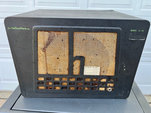 Vintage Hallicrafters Model R-46 Speaker - Untested