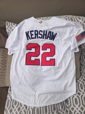 USA Baseball 2026 World Baseball Classic Clayton Kershaw Jersey