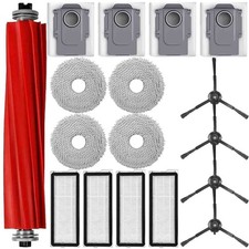 17 Pack Accessories Compatible With Roborock Qrevo S/Qrevo Pro Vacuum Robot Part