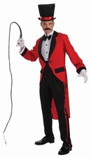 Circus Ring Master Tailcoat Costume Adult Standard